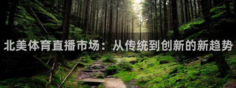 乐球直播app官方入口：北美体育直播市场：从传统到创新的新趋势